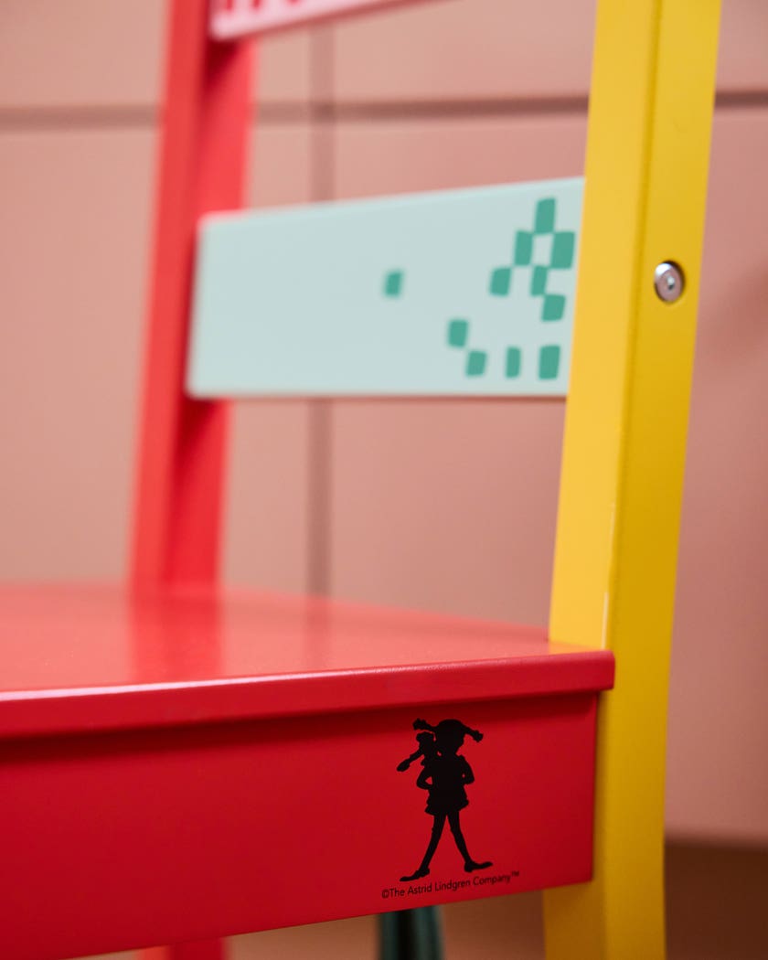 Stol trä PIPPI