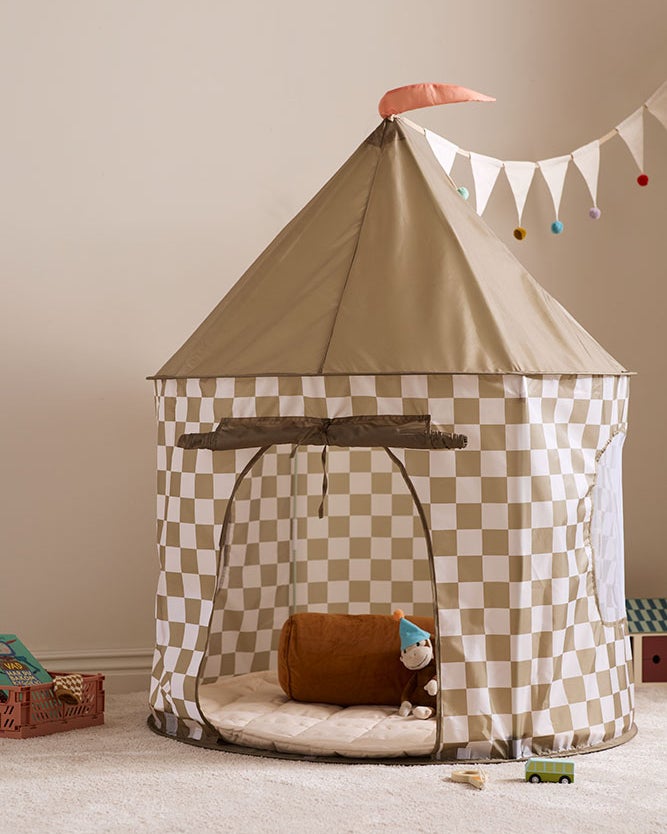 Tält ruta khaki