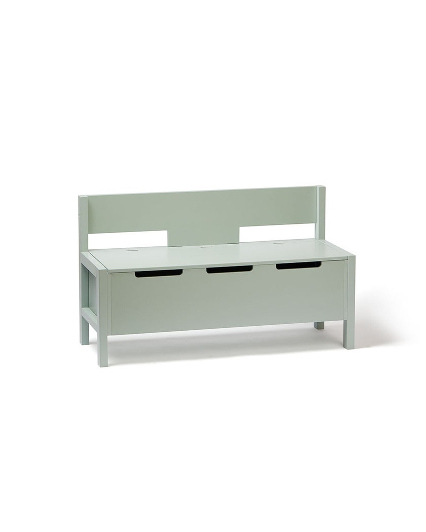 Kid's Sofa with storage light green