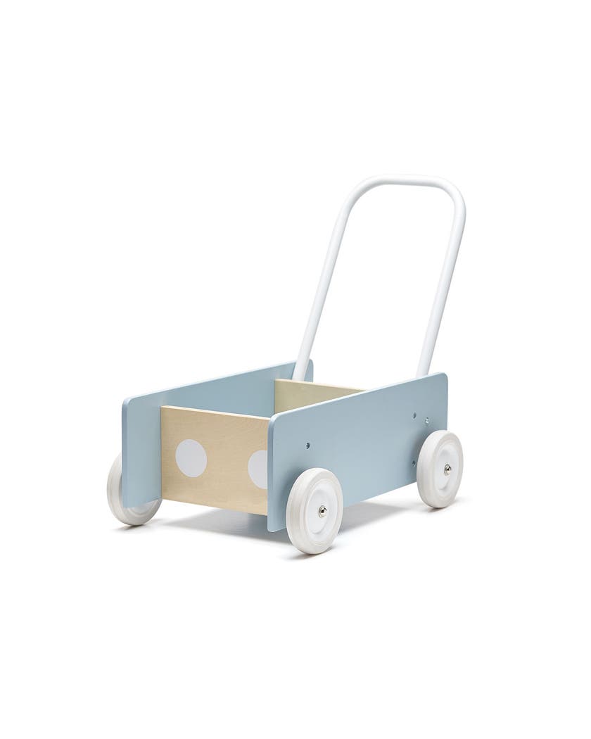Trotteur bleu gris