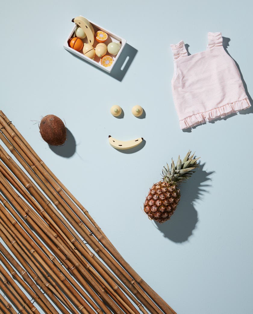 Cagette de fruits mélangés