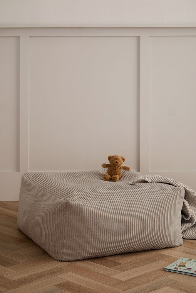 Sittpuff gråbrun