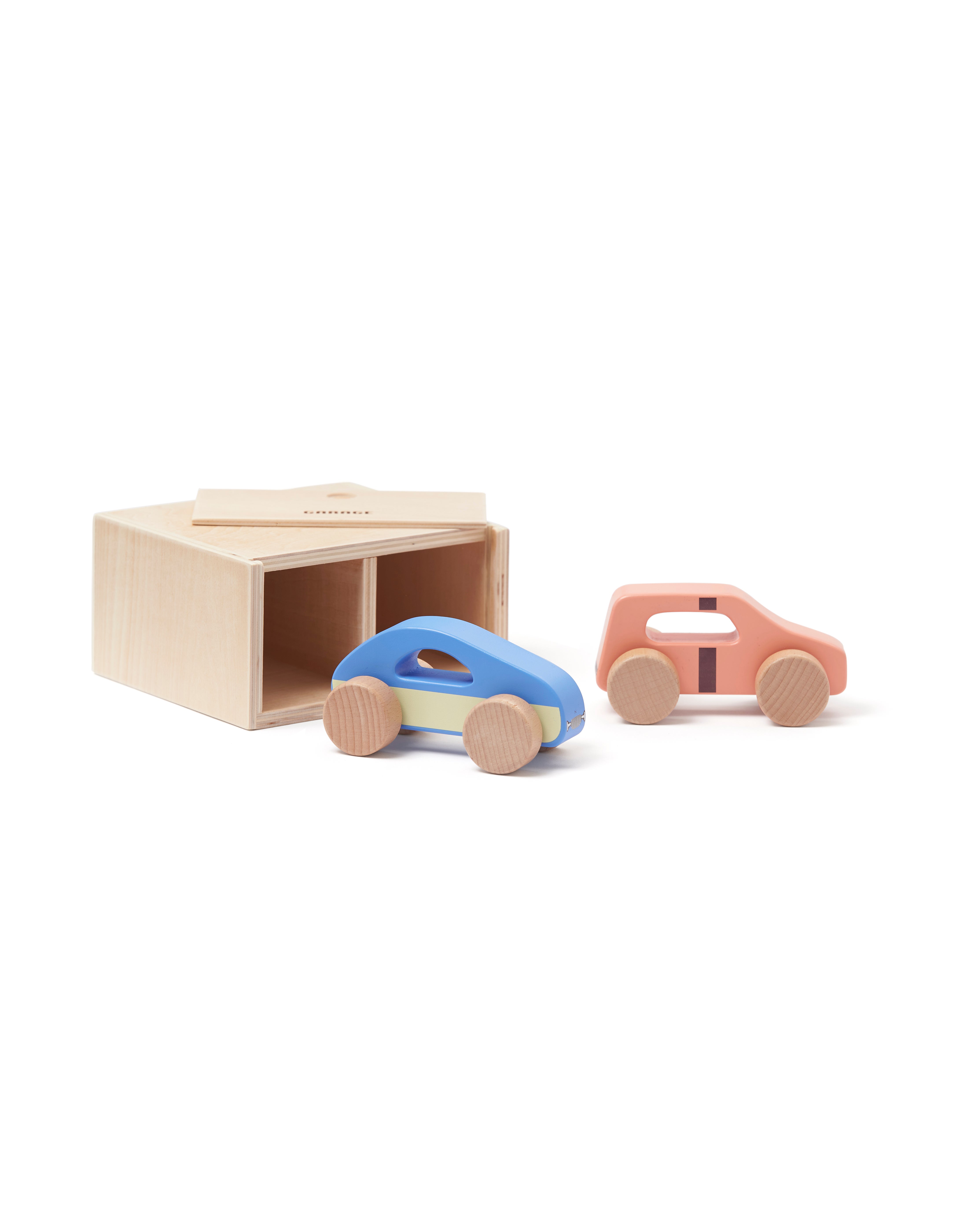 Bilar 2-pack med garage