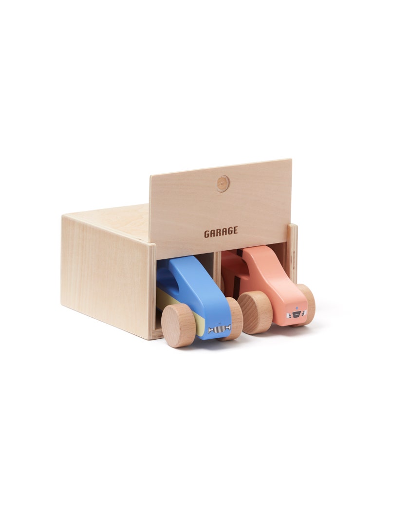 Bilar 2-pack med garage