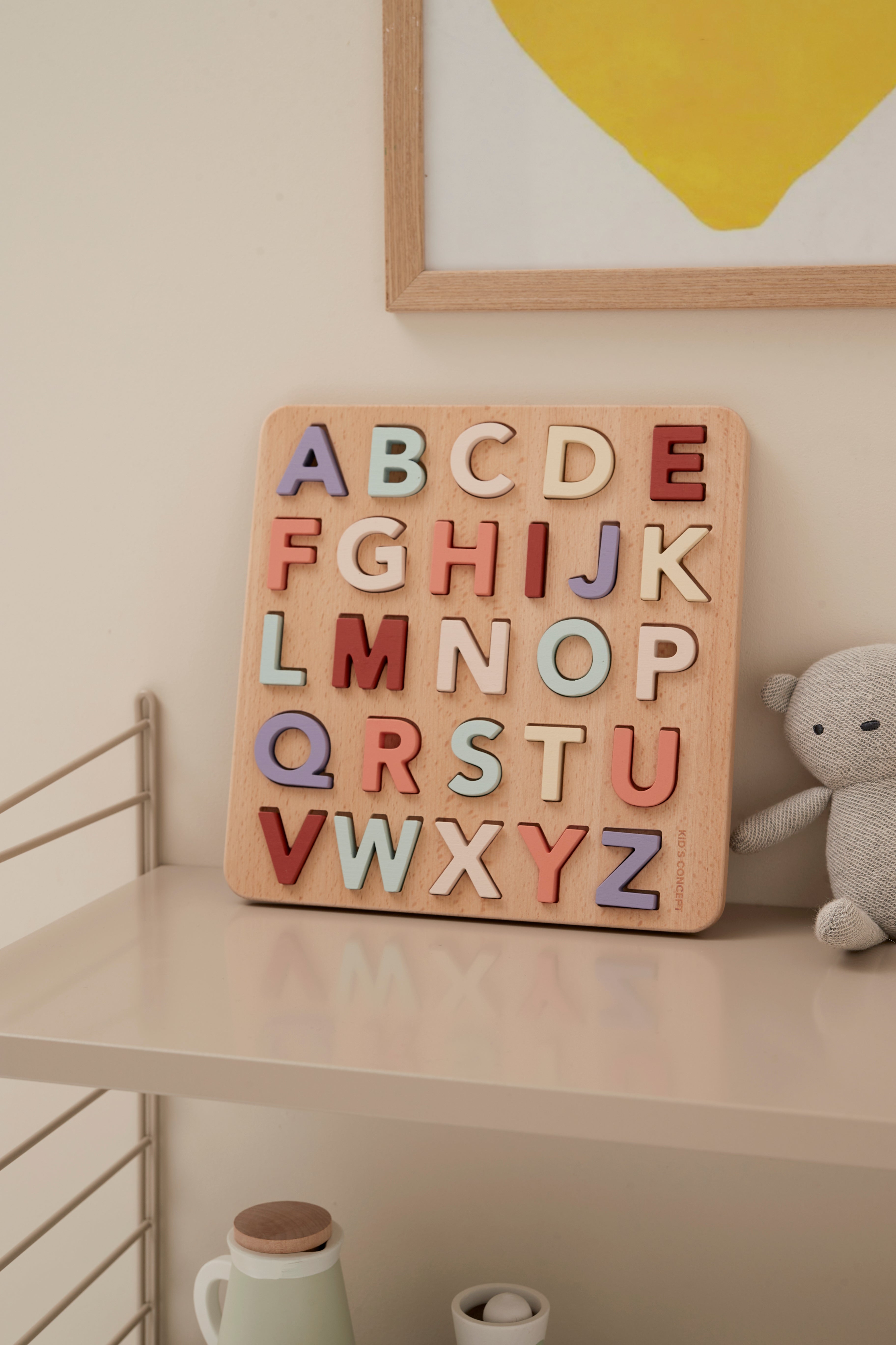 Pussel trä A-Z