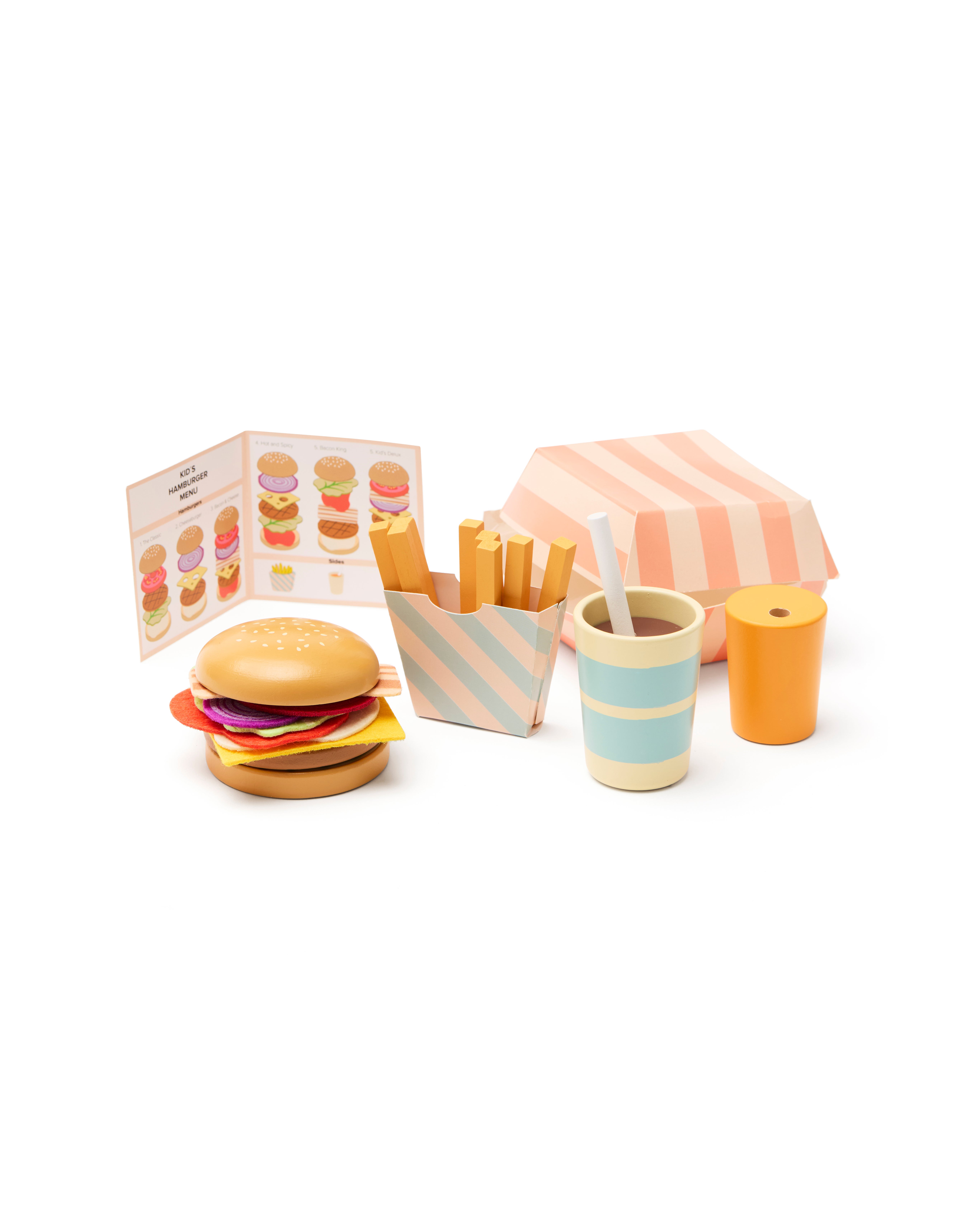 Set de jeu menu Hamburger