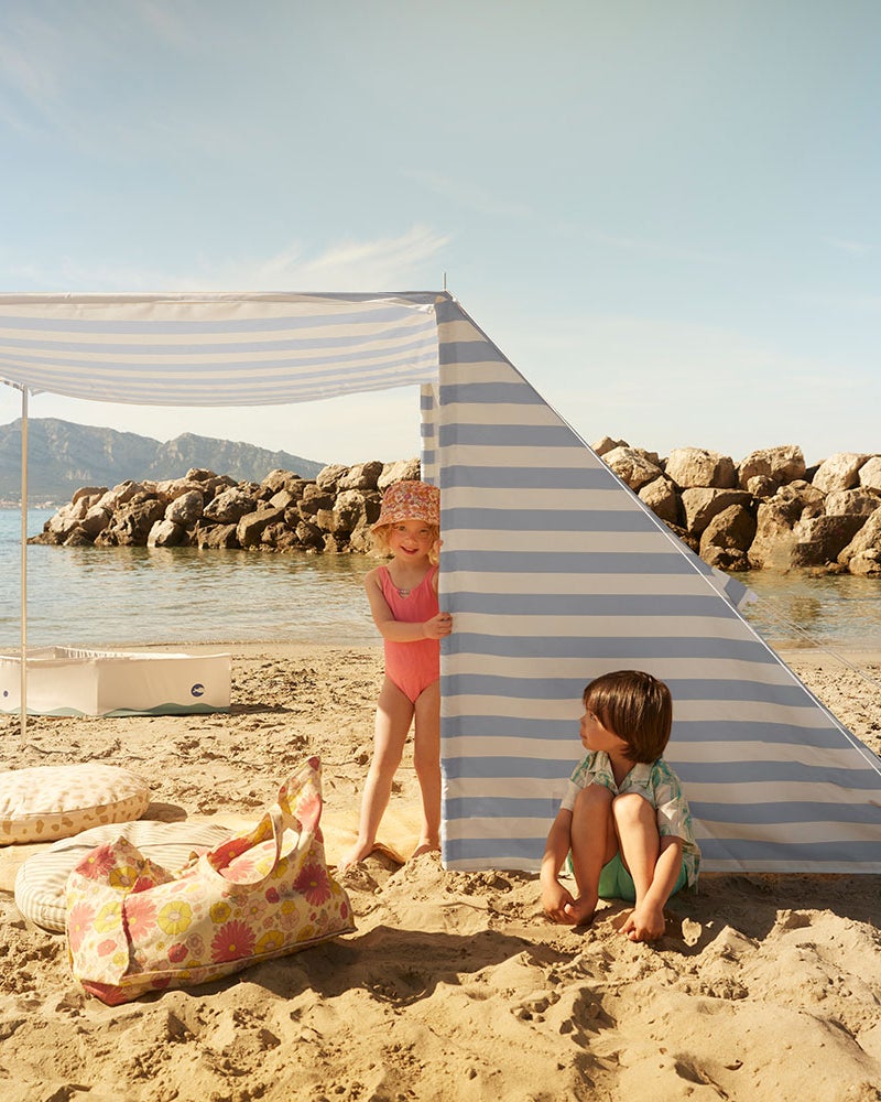 Strandtält blå