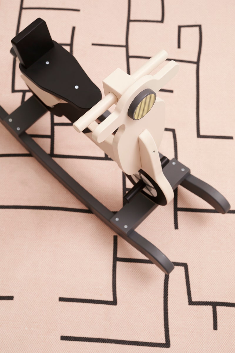 Gungscooter beige