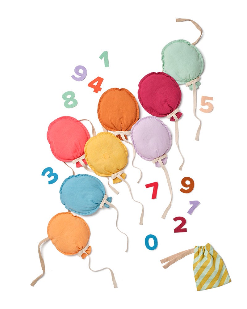 Girlang födelsedag ballong